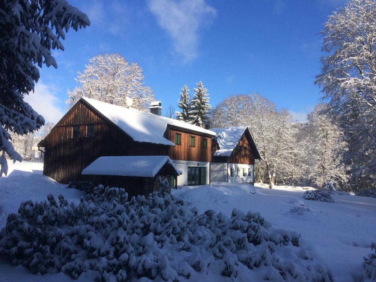 Chata Rozhlas Zelezna Ruda Exterior foto